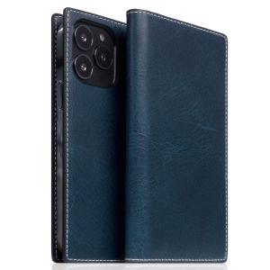 SLG Design エスエルジー デザイン iPhone 14 Pro Max Badalassi Wax Case 本革 手帳型ケース グリーン SD24346i14PMGR ネコポス不可