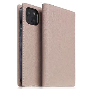 SLG Design エスエルジー デザイン iPhone 14 Plus Full Grain Leather Case 本革 手帳型ケース ライトクリーム SD24340i14MLC ネコポス不可