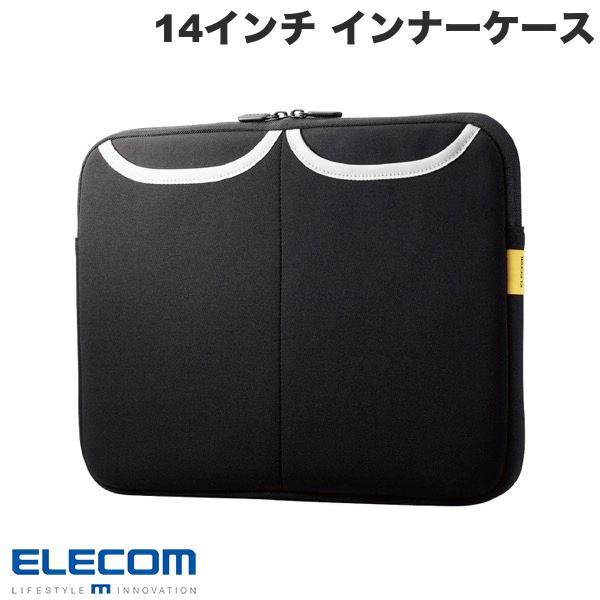 エレコム ELECOM パソコンケース スリーブポケット 撥水加工 14インチ ブラック BM-IB...