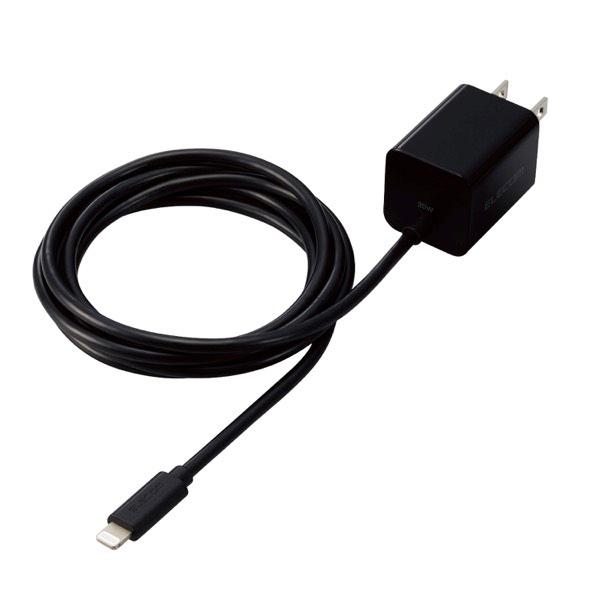 エレコム ELECOM Lightning AC充電器 USB Power Delivery対応 2...