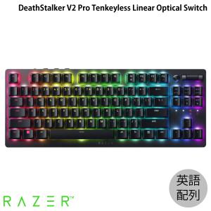 Razer DeathStalker V2 Pro Tenkeyless 英語配列 有線 / Bluetooth 5.0 / 2.4GHz 薄型ゲーミングキーボード ネコポス不可 RZ03-04370100-R3M1｜ec-kitcut