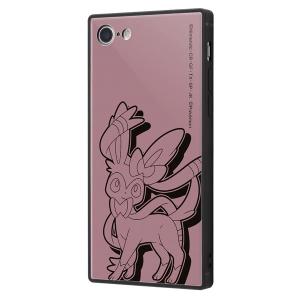 ingrem iPhone SE 第3世代 / SE 第2世代 / 8 / 7 ポケットモンスター 耐衝撃ケース KAKU トリプルハイブリッド  ニンフィア_セレナ ネコポス送料無料｜ec-kitcut