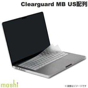 moshi エヴォ MacBook Air 13インチ M2 2022 / MacBook Pro 14インチ M1 / 16インチ M1 Clearguard MB キーボードカバー US配列 ネコポス不可