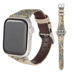 GRAMAS COLORS グラマス カラーズ Apple Watch 41 / 40 / 38mm モリスデザインウォッチバンド ピンパネルベージュ CWBWM-AW02PMB ネコポス