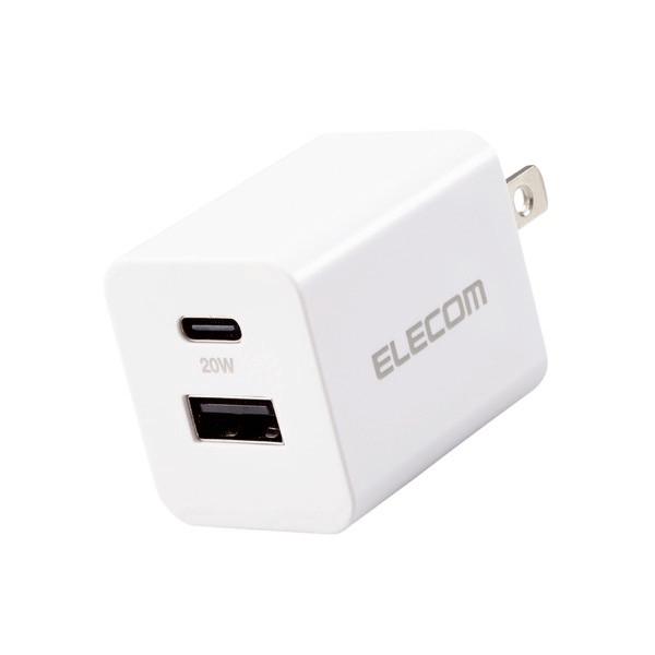 エレコム ELECOM AC充電器 USB充電器 PD対応 20W USB Type-C 1ポート ...