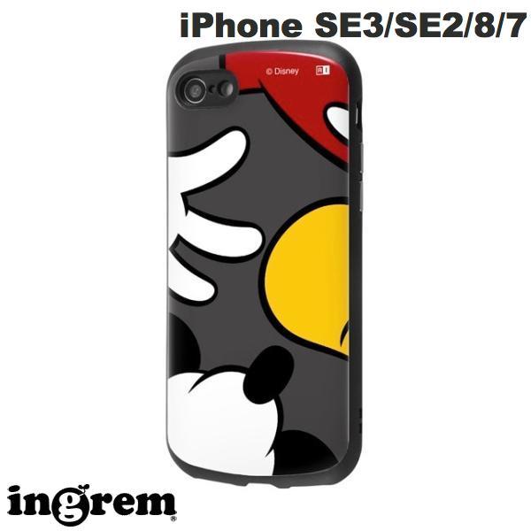 ingrem iPhone SE 3 2 / 8 / 7 ディズニーキャラクター 耐衝撃ケース Mi...
