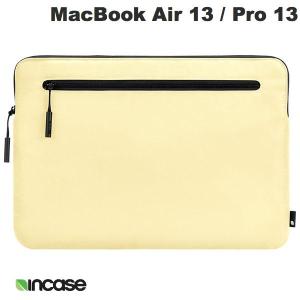 incase MacBook Air 13 M2 2022 / M1 2020 / Pro 13 M2 2022 / M1 2020 Compact Sleeve in Flight Nylon Lemon Custard ネコポス不可｜ec-kitcut