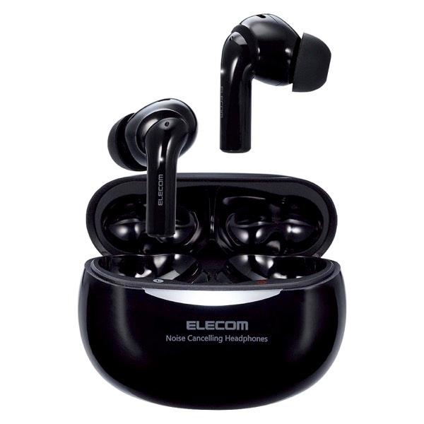 エレコム ELECOM 完全ワイヤレス Bluetooth 5.2 ヘッドホン ノイズキャンセリング...