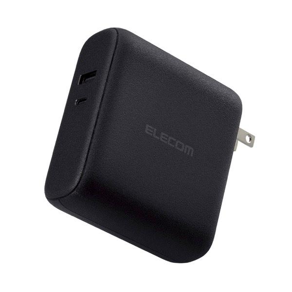エレコム ELECOM AC充電器一体モバイルバッテリー おまかせ充電対応 USB PD対応 20W...
