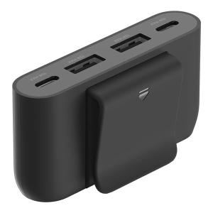 BELKIN ベルキン BoostCharge 4ポート 電源エクステンダー 30W USB Type-C / USB A 充電分配器 ブラック BUZ001BT2MBKB7 ネコポス不可｜ec-kitcut