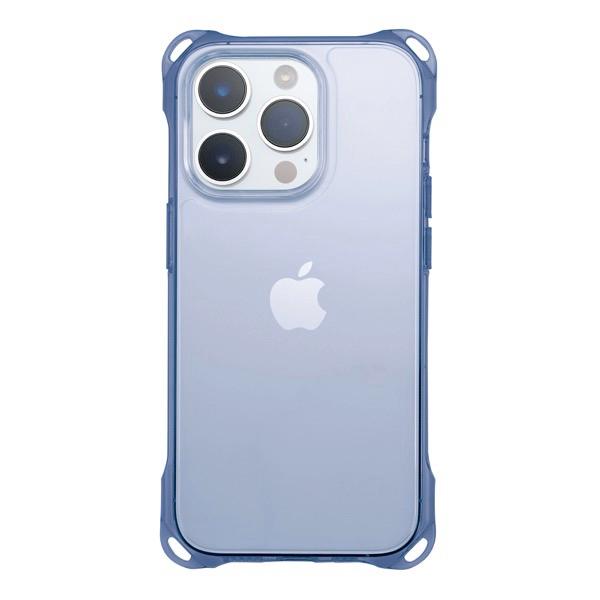 SUNCREST サンクレスト iPhone 14 Pro NEWT 4ホールケース ブルー i36...