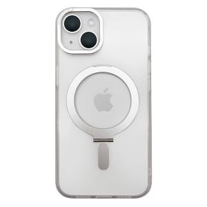 SUNCREST サンクレスト iPhone 14 / 13 NEWT マグスタケース MagSafe対応 耐衝撃 スタンド一体型ケース クリア i36FiJS04 ネコポス送料無料｜ec-kitcut