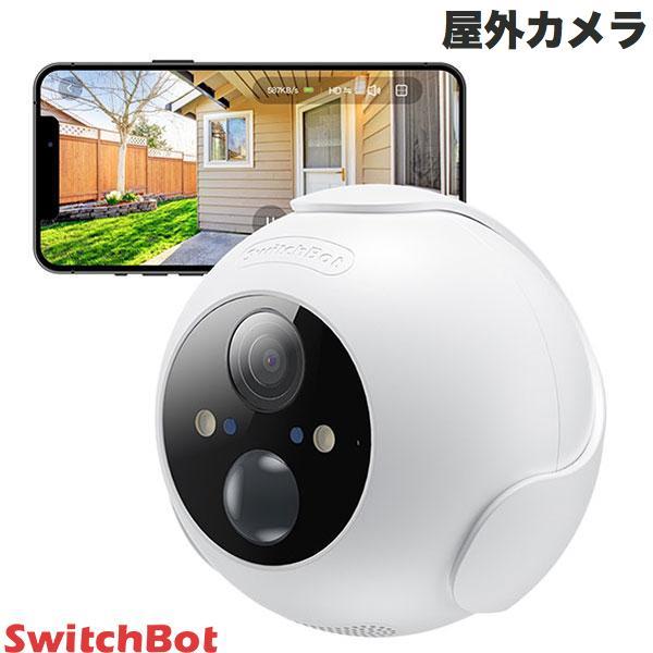 SwitchBot 屋外カメラ 防犯 監視カメラ 10000mAh 大容量 W2802001 ネコポ...