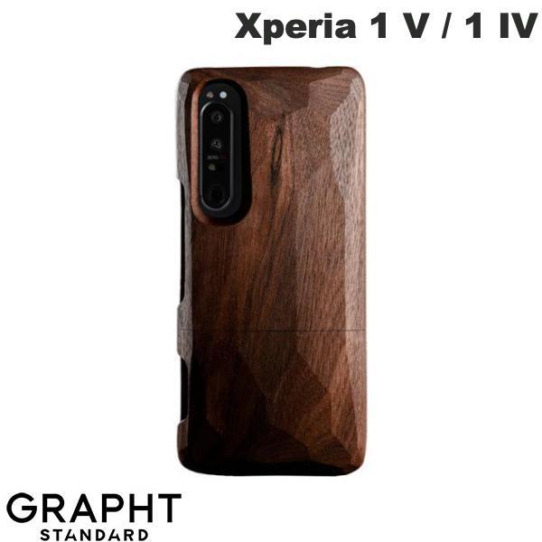 GRAPHT グラフト  スタンダード Xperia 1 V / 1 IV Real Wood Ca...