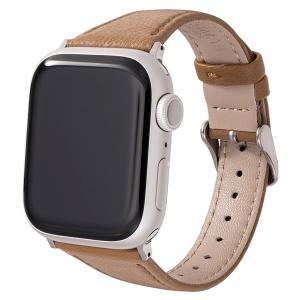 GRAMAS COLORS Apple Watch 41 / 40 / 38mm Lumiere スコッチガードレザーバンド ライトブラウン ネコポス送料無料｜ec-kitcut