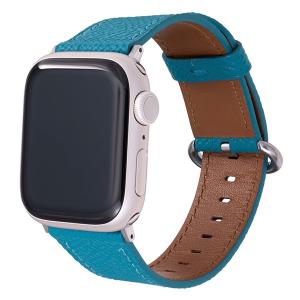 GRAMAS COLORS Apple Watch 41 / 40 / 38mm Mijas 本革 クロスグレインレザーバンド ヨーロピアンブルー ネコポス送料無料｜ec-kitcut