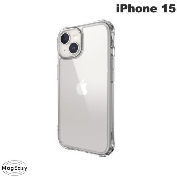MagEasy マグイージー iPhone 15 Atoms PCxTPU ハイブリッドタフケース ...