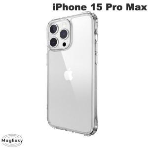 MagEasy マグイージー iPhone 15 Pro Max Atoms PCxTPU ハイブリッドタフケース Transparent ME_IOGCSPTAT_TR ネコポス送料無料｜ec-kitcut