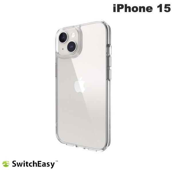 SwitchEasy スイッチイージー iPhone 15 CRUSH 耐衝撃ケース Transpa...