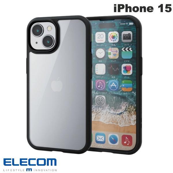 エレコム ELECOM iPhone 15 TOUGH SLIM 360度保護 ブラック PM-A2...