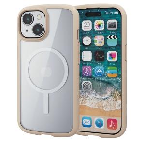 エレコム ELECOM iPhone 15 TOUGH SLIM LITE フレームカラー MAGKEEP ホワイト PM-A23ATSLFCMWH ネコポス送料無料｜ec-kitcut