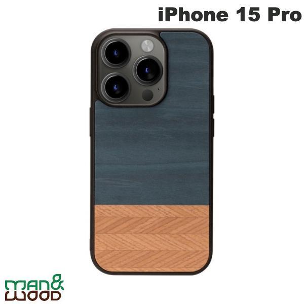 Man &amp; Wood マンアンドウッド iPhone 15 Pro MagSafe対応 天然木ケース...