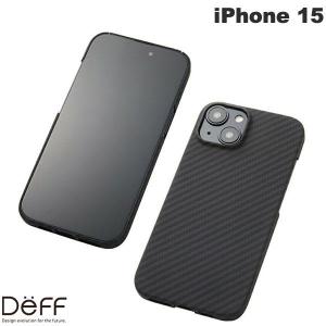 Deff ディーフ iPhone 15 Ultra Slim & Light Case DURO マットブラック DCS-IPD23MKVMBK ネコポス送料無料｜キットカットヤフー店