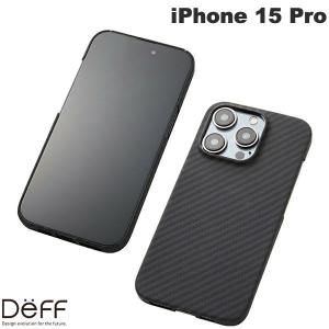 Deff ディーフ iPhone 15 Pro Ultra Slim & Light Case DURO マットブラック DCS-IPD23MPKVMBK ネコポス送料無料｜ec-kitcut