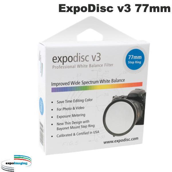 Expoimaging エキスポイメージング 77mm ExpoDisc v3 プロフェッショナルホ...