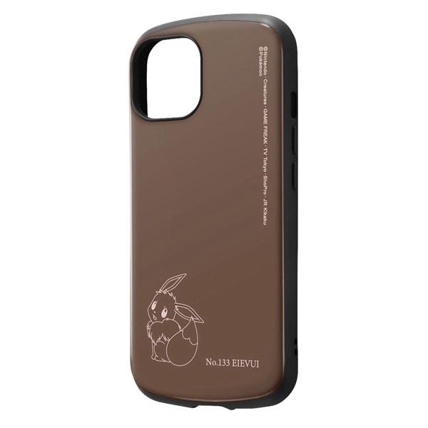 ingrem イングレム iPhone 15 ポケットモンスター 耐衝撃ケース MiA イーブイ_コ...