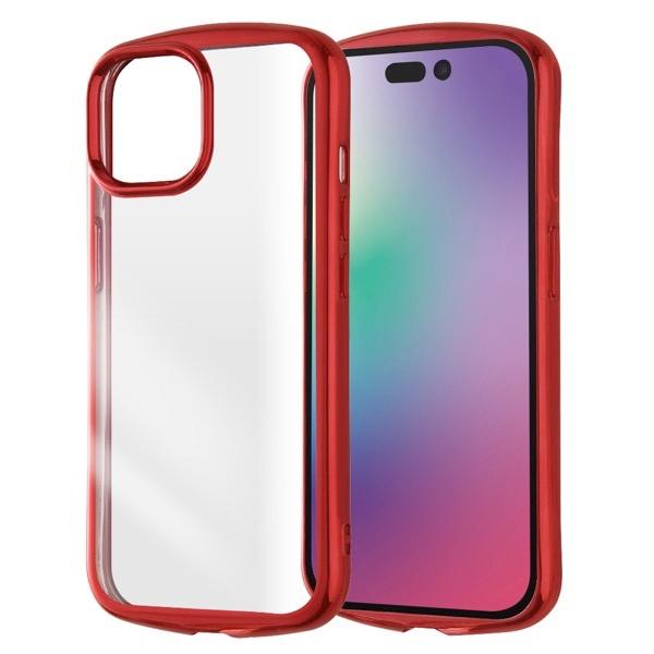 ingrem イングレム iPhone 15 / 14 / 13 耐衝撃 TPUソフトケース MET...