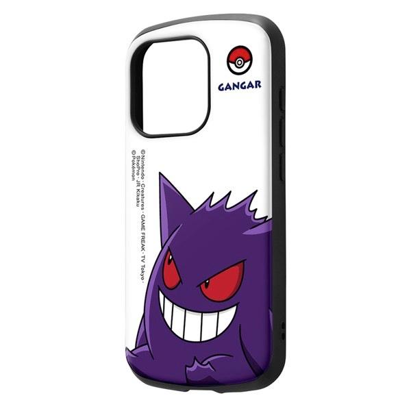 ingrem イングレム iPhone 15 Pro ポケットモンスター 耐衝撃ケース MiA ゲン...