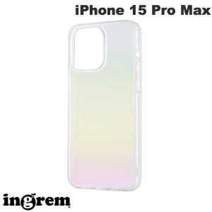 ingrem イングレム iPhone 15 Pro Max ガラスハイブリッドケース マット オーロラ IS-P44CC11/MARM ネコポス送料無料｜ec-kitcut