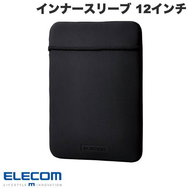 エレコム ELECOM パソコンケース ネオプレン インナースリーブ 薄型 12インチ ブラック B...