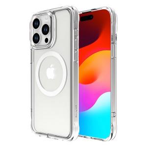 Absolute Technology iPhone 15 Pro Max LINKASE AIR with Gorilla Glass 側面 抗菌 TPU仕様 MagSafe対応 ゴリラガラスケース クリア