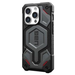 UAG ユーエージー iPhone 15 Pro MONARCH PRO モナークプロ コンポジットケース MagSafe対応 ケブラーシルバー UAG-IPH23MA-PMS-KS ネコポス不可｜ec-kitcut