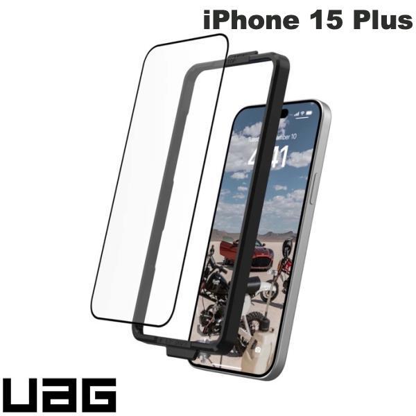 UAG ユーエージー iPhone 15 Plus Glass Shield Plus ガラスフィル...