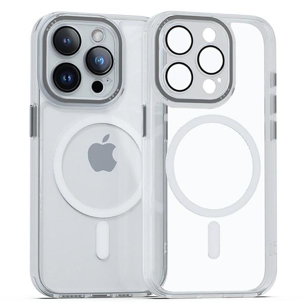 miak ミアック iPhone 15 Pro Max レンズガード一体型 MagSafe対応 クリ...