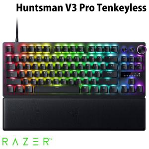 Razer レーザー Huntsman V3 Pro Tenkeyless 英語配列 有線 アナログオプティカルスイッチ搭載 ゲーミングキーボード ネコポス不可｜キットカットヤフー店