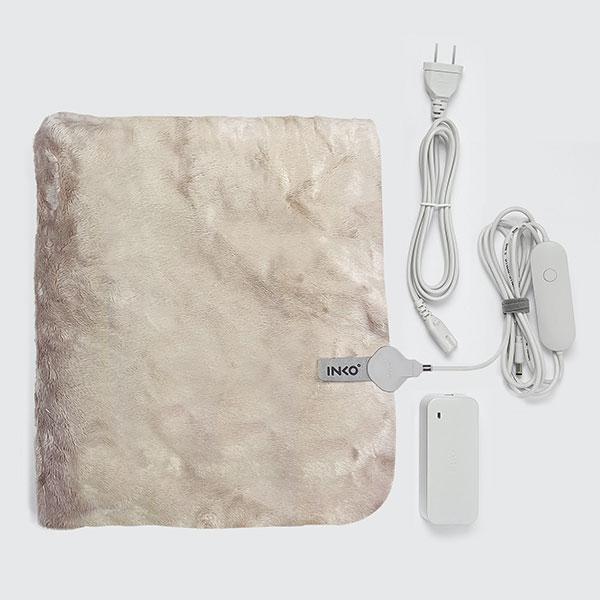 INKO インコ Premium Microfiber Electric Branket ホットブラ...