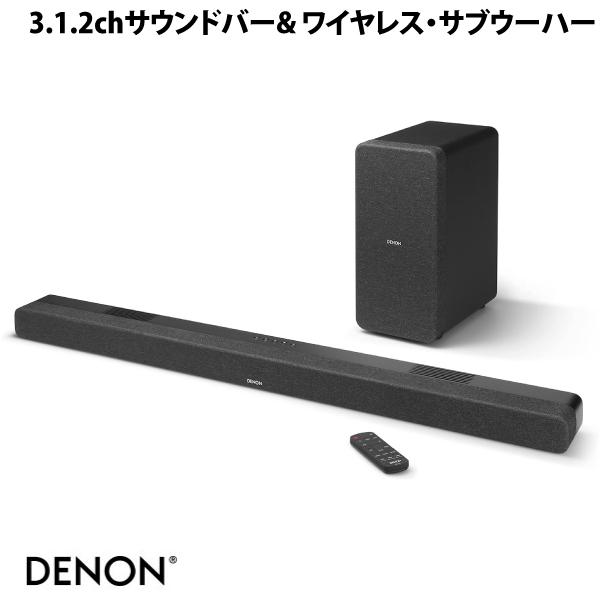 DENON デノン ワイヤレスサブウーハー付き Bluetooth 5.0 対応 サウンドバー DH...