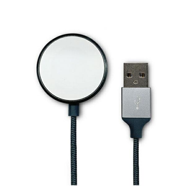Air-J エアージェイ  +ECO アップルウォッチ磁気充電USBケーブル 1.0m グレー MU...