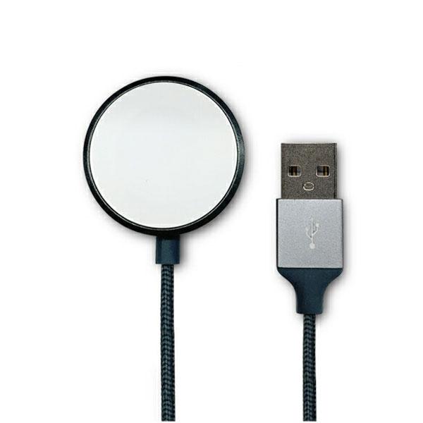 Air-J エアージェイ  +ECO アップルウォッチ磁気充電USBケーブル 2.0m グレー MU...