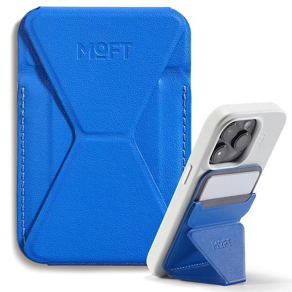 MOFT Snap On MOVAS カードウォレット スマホスタンド MagSafe対応 サファイ...