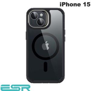 ESR イーエスアール iPhone 15 Armor MagSafe対応 スタンド付き タフケース クリアブラック ES26400i15 ネコポス送料無料｜ec-kitcut
