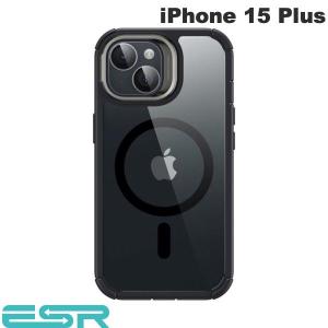 ESR イーエスアール iPhone 15 Plus Armor MagSafe対応 スタンド付き タフケース クリアブラック ES26409i15PL ネコポス送料無料｜ec-kitcut