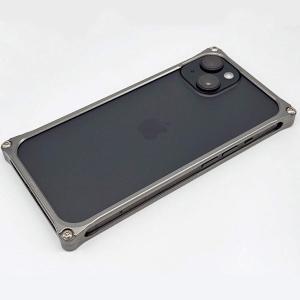 GILD design ギルドデザイン iPhone 15 ソリッドバンパー グレー GI-436GR ネコポス送料無料