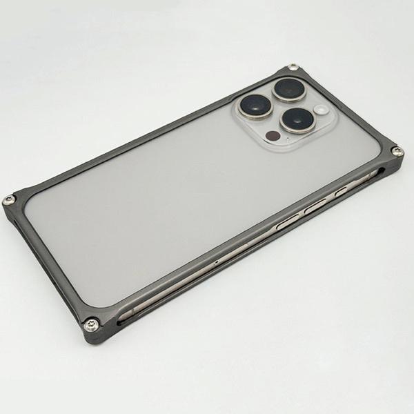 GILD design ギルドデザイン iPhone 15 Pro ソリッドバンパー マットグレー ...