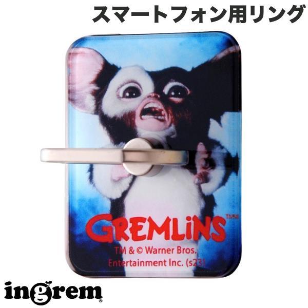 ingrem グレムリン スマートフォン用リング アクリル ギズモ_恐怖の表情 ネコポス可