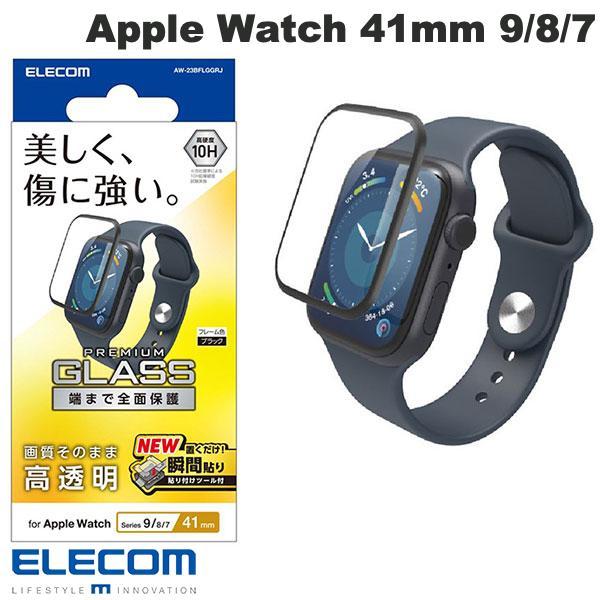 エレコム ELECOM Apple Watch 41mm Series 9 / 8 / 7 フルカバ...